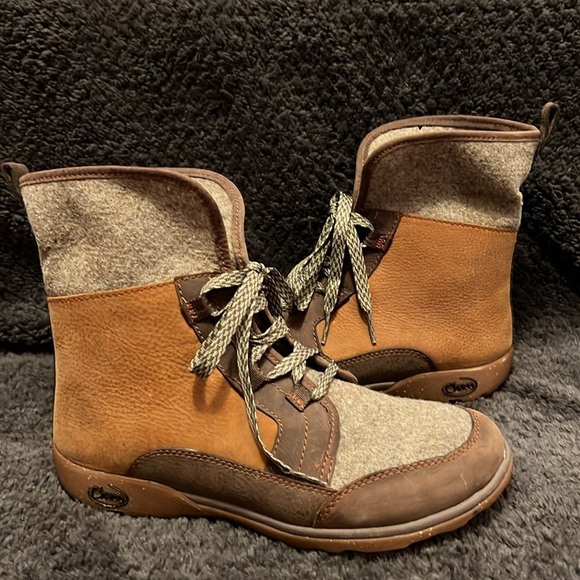 Chaco Pinecone Barbary Casual Boots Wool - Picture 9 of 9